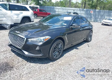 2019 Genesis G70 3.3T Advanced из США, поврежденный, VIN KMTG74LE5KU022971